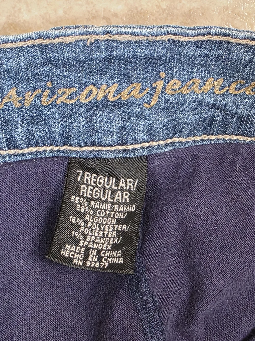 Y2K Arizona Denim Mini Skort Pleated Low Rise Size 7